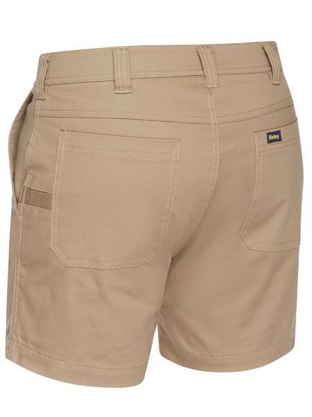 Bisley Mens stretch cotton drill short – InfinityWorkwear